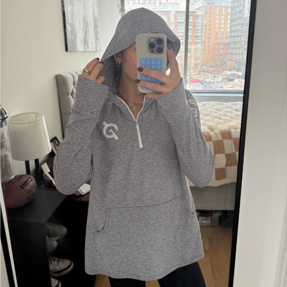 Peloton Grey Quarter Zip - Picture 2 of 5